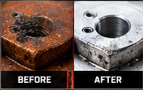 Rust removal comparison