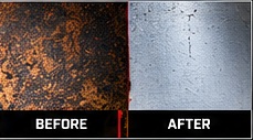 Surface restoration comparison